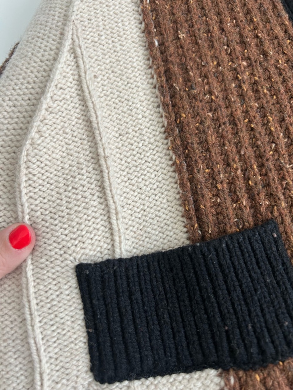 Tommy Hilfiger Flag Varsity Cardigan in XS - Picture 9 of 10